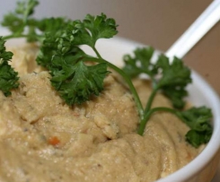 Schafskäse- Bohnencreme