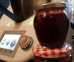 Pflaumenmarmelade mit Schokolade