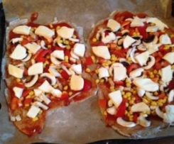 Pizzateig aus Roggenmehl (MB-tauglich; Rezept auch m. Belag )