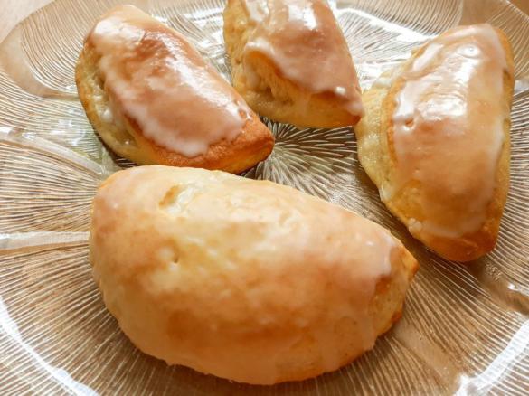 Apfeltaschen (Quarkölteig)