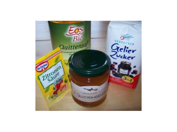Quittengelee (superschnell, ohne Entsaften)