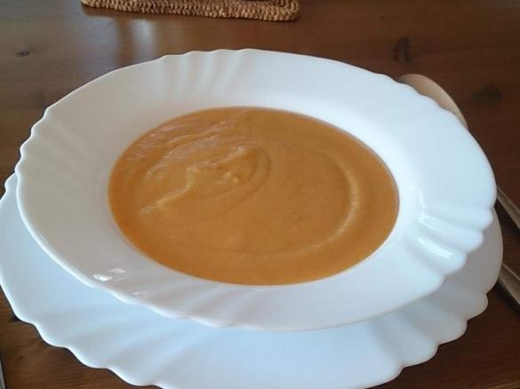 Süßkartoffel-Creme-Suppe