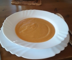Süßkartoffel-Creme-Suppe