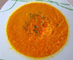 Geschmacksexplosion - samtige Möhrensuppe