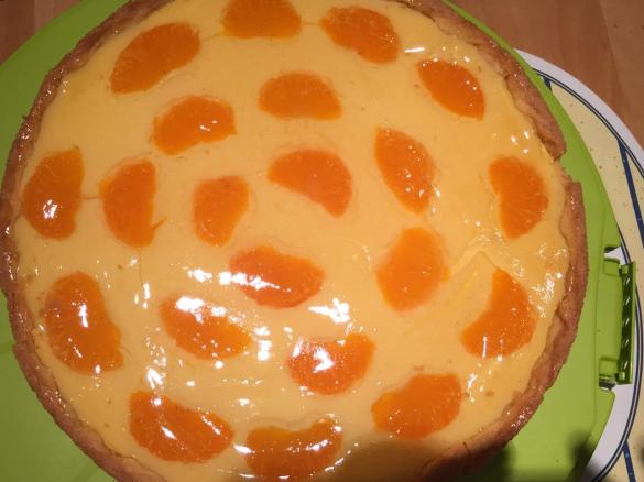 Mandarinen-Schmand-Kuchen