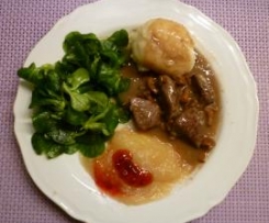 Hirschgulasch wie bei Muttern