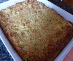 Leberkäse - Kartoffelauflauf