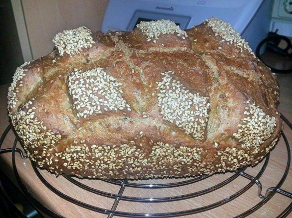 Dinkel / Roggen Mischbrot á la Tam ;-) 