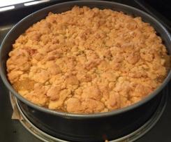Variation Turboschneller Streusel - Apfelkuchen