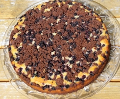 Buttermilch-Streuselkuchen mit Brombeeren