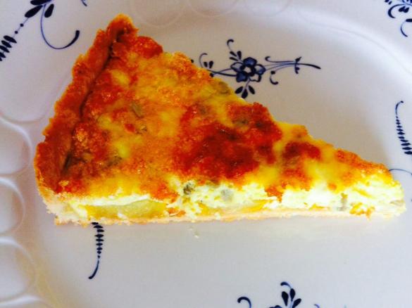 Schafskäse-Zucchini-Quiche