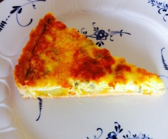 Schafskäse-Zucchini-Quiche