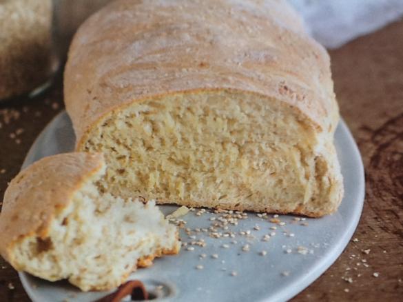 Buttermilchbrot mit Sesam