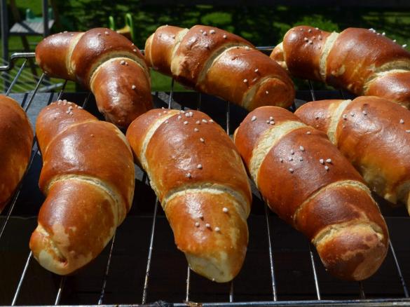 Butter- Laugenhörnchen