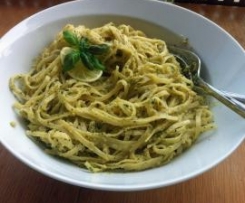 Linguine mit Limettenpesto