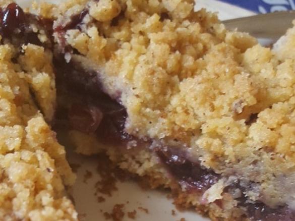 Variation Kirsch-Streuselkuchen, wie vom Bäcker