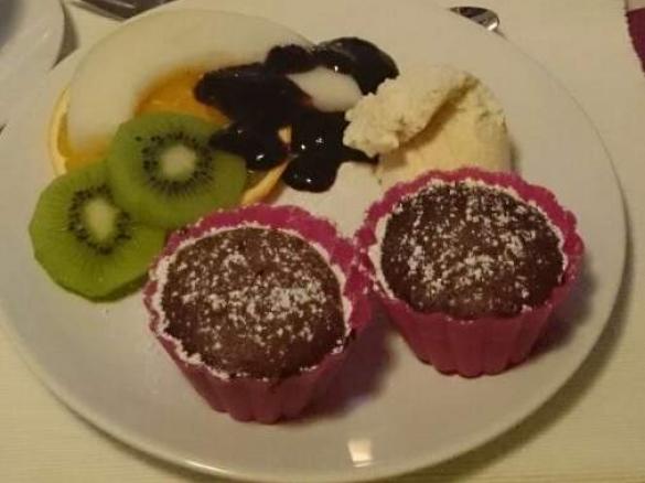 Schokoküchlein mit flüssigem Kern