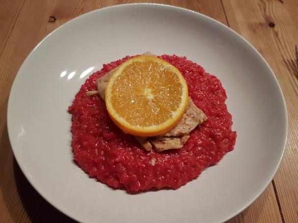 Rote-Bete-Risotto