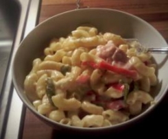 Schafskäse-Sahnenudeln all in one