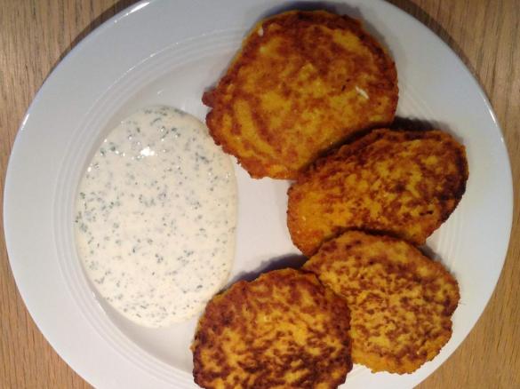 Kürbispuffer Ruck Zuck