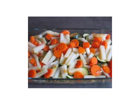 Curry-Gemüse mit Reis indisch Style