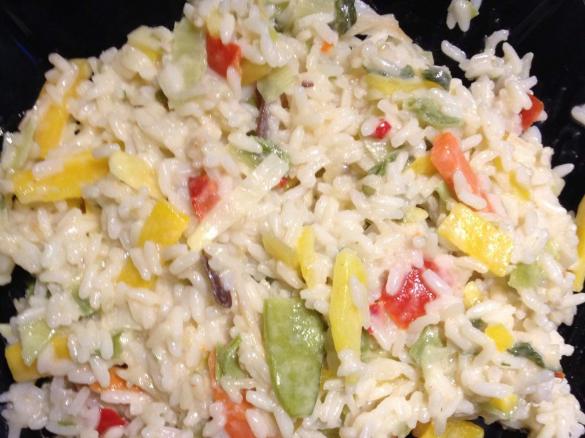 Kokosreis mit Asiagemüse