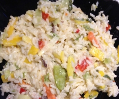 Kokosreis mit Asiagemüse