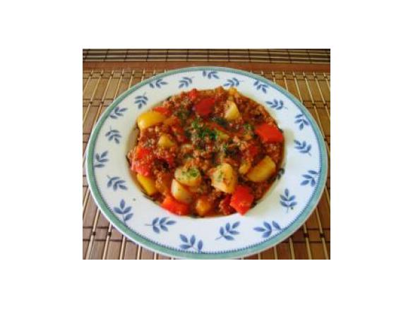 Paprika-Hack-Kartoffeln 