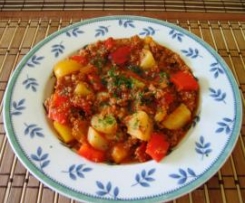 Paprika-Hack-Kartoffeln 