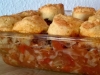 Irischer Cobbler mit Scones (Hack-Kohlauflauf)