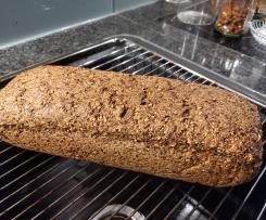 Leinsamenbrot (Low carb, glutenfrei)