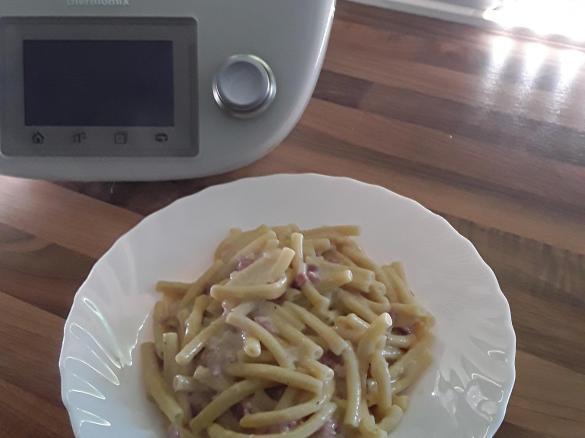 Schinken-Käse-Sahne-Nudeln