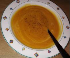 Einfache Kürbissuppe