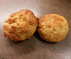 Apfel-Hafer-Brötchen für die Kleinen