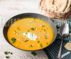 Marokkanische Karottensuppe mit gerösteten Kichererbsen - Rezept von HelloFresh