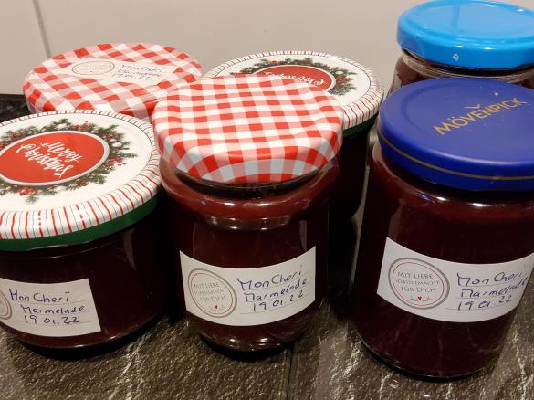 Mon Cheri-Kirschmarmelade