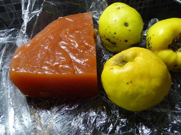 Quitten-Marmeladen-Block