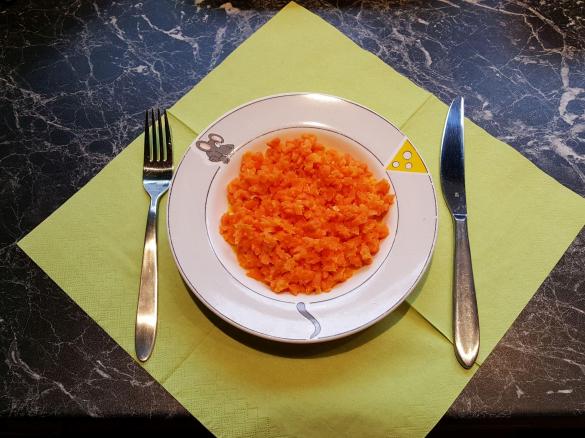 Türkischer Möhrensalat (warm oder kalt)