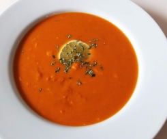 Schnelle Lachscremesuppe