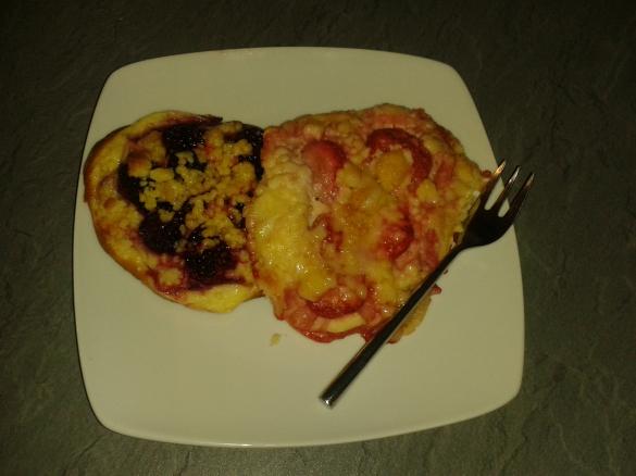 schnelle Puddingteilchen mit Streusel :)