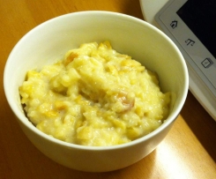 Milchreis ohne Zucker, sehr fruchtig