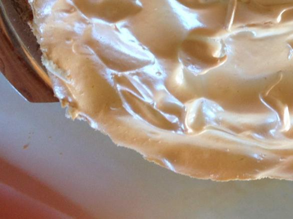 Rhabarberkuchen mit Baiser 