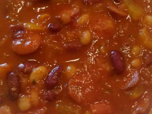 Bohnen-Tomaten-Eintopf 