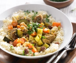 Couscous marokkanisch mit Safran