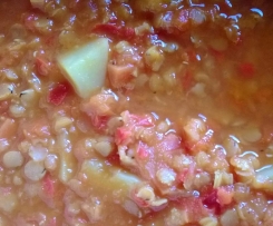 Variation von WW Spanischer Linseneintopf