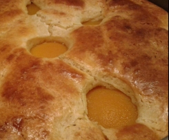 Pfirsich-Schmand-Kuchen fettreduziert