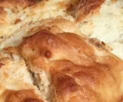 Schnelles Zwiebelbrot 
