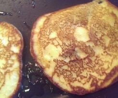 Kartoffelpfannkuchen aus Kartoffelbreiresten