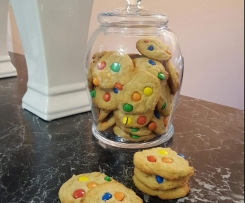 Cookie mit Schokolinsen aus "Das Backbuch"