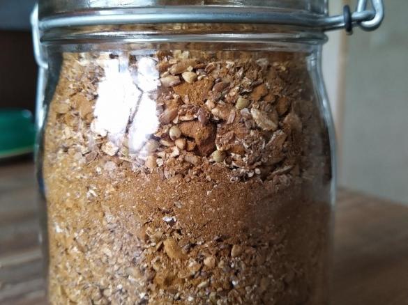 Kurkuma Porridge auf Vorrat (Daily Dozen) vegan